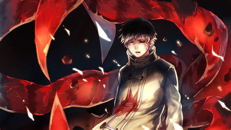 See more of anime tokyo ghoul kaneki かねき けん on facebook. Wallpaper : illustration, anime, red, superhero, Kaneki ...