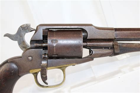 Remington New Model Navy Cartridge Revolver Antique Firearms 005