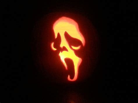 Ghostface Scream Stencil