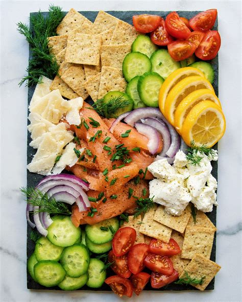 Try our recipes and ideas below, then try our salmon recipes. Smoked Salmon Brunch Charcuterie Board recipe by Carina ...