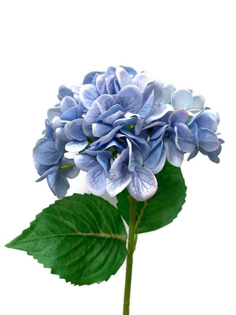 real touch hydrangea fb0109 lblue