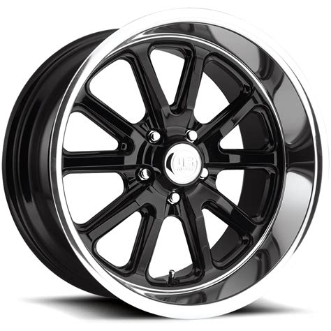 Us Mags U121 Rambler 20x8 5x475 1mm Gloss Black Wheel Rim 20 Inch