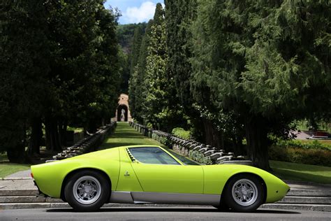 1971 Lamborghini Miura Sv Classic Cars Green