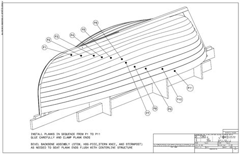 Plans For Making A Model Of The 10ft Double Ended Mclachlan Skiff
