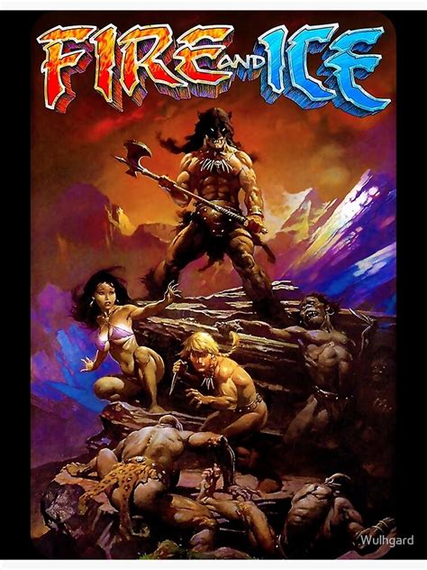 Fire And Ice 1983 American Animated Epic Dark Fantasy Adventure Film