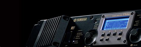 Txn Series Features Power Amplifiers Professional Audio Products Yamaha Uk And Ireland