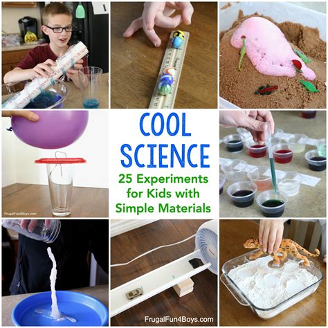 Cool Science Experiments For Kids Frugal Fun For Boys And Girls