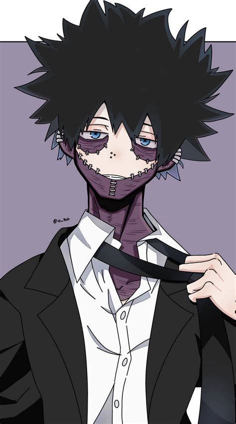 Download Cute Dabi Wearing Suit Wallpaper