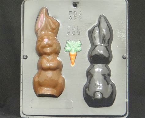 6 34 Easter Bunny Assembly Chocolate Candy Mold Easter