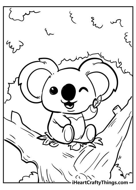 Cute Animals Coloring Pages New Free Printable Cute A