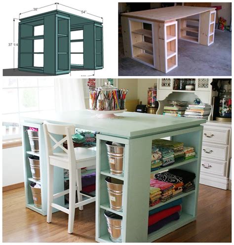 Of crafting needs add grip clips one long folding organizer desk desks free instore pickup on making. Pin by Molly Suzanne Klapperich Donahue on HOME | Craft ...