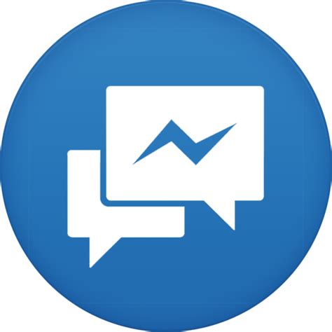 Facebook Messenger Icon Png Ico Or Icns Free Vector Icons