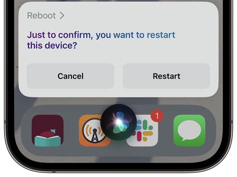 Tipbits Restart Your Iphone Or Ipad Using Siri Tidbits