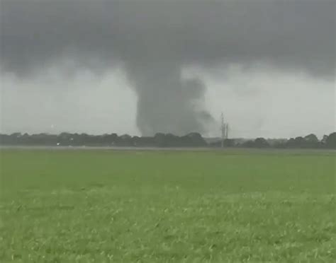 Large Tornado Spotted Near Crowley On Monday May 17th Video