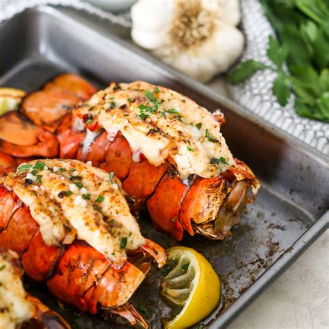 052023 Broiled Lobster Tails With Garlic Lemon Butter