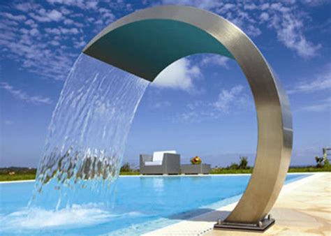 Simple Style Stainless Steel Water Fountain Stainless Steel Pool