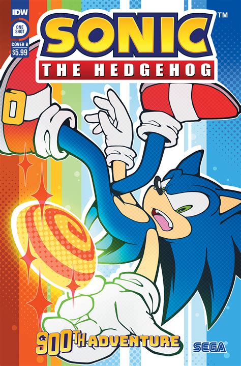 Buy Comics Sonic The Hedgehogs 900th Adventure Cover B Sega Of Japan
