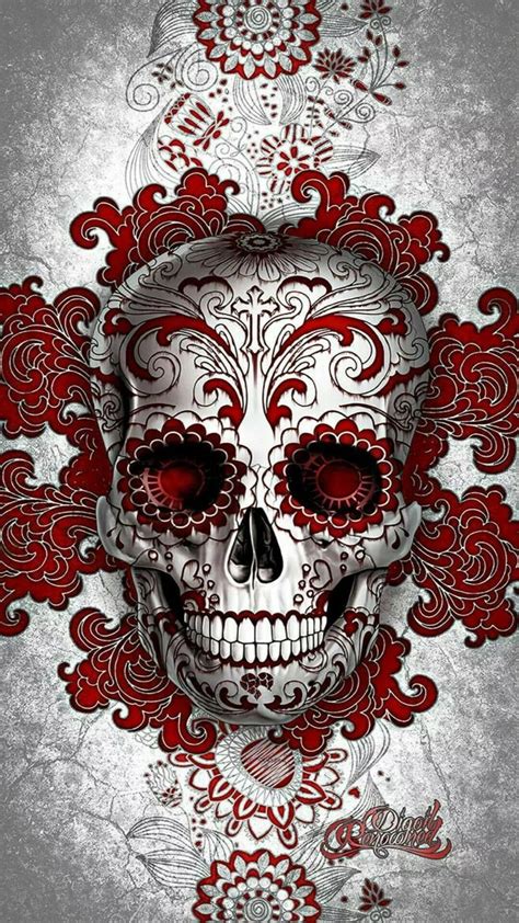 Discover 58 Skull Iphone Wallpaper Best Incdgdbentre