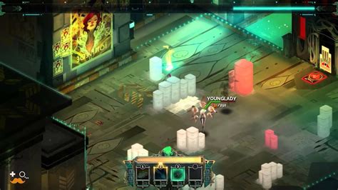First 20 Minutes Of Transistor Indie Game Insider First Look Youtube