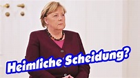 Angela Merkel Heimliche Scheidung - YouTube