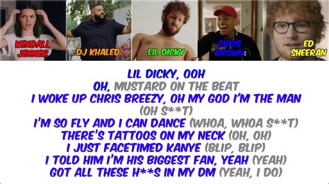Lil Dicky Ft Chris Brown Freaky Friday Clean Lyric Video Youtube