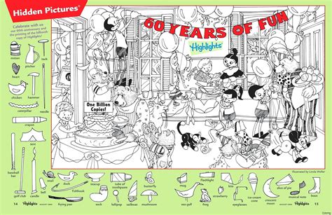 Printable Highlight Picture Hidden Objects Printable Coloring