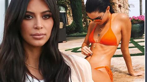 Did Insecure Kim Kardashian Warn Kendall Jenner She Looks Too Thin In Recent Bikini Snap