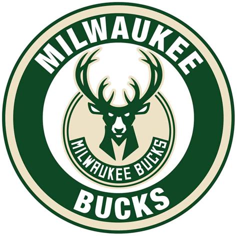 Milwaukee Bucks Circle Logo Vinyl Decal Sticker 5 Sizes Sportz