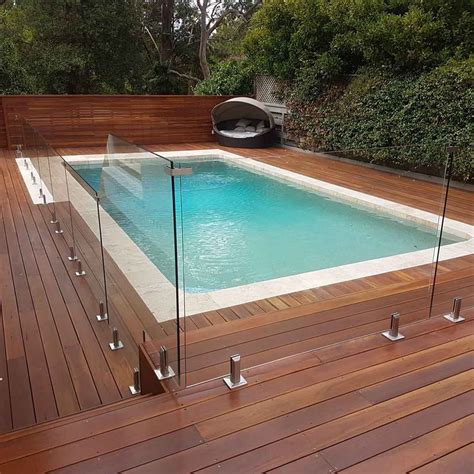25 Amazing Wooden Deck Pool Ideas For More Comfortably And Safely