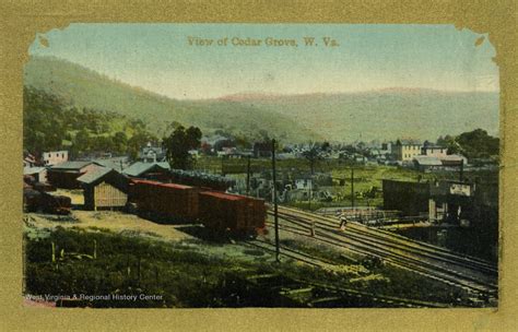 View Of Cedar Grove W Va West Virginia History Onview Wvu Libraries