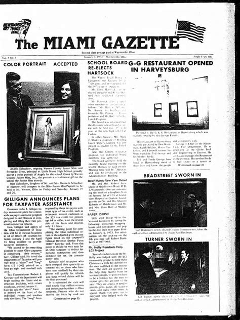 Miami Gazette From Jan 3 1973 Jan 13 1975 Pt1 Pdf Internal