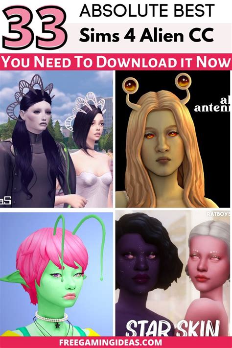 31 Mesmerizing Sims 4 Alien Cc And Mods Updated 2023 Artofit