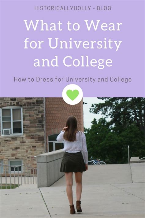 What To Wear For University And College How To Dress For University