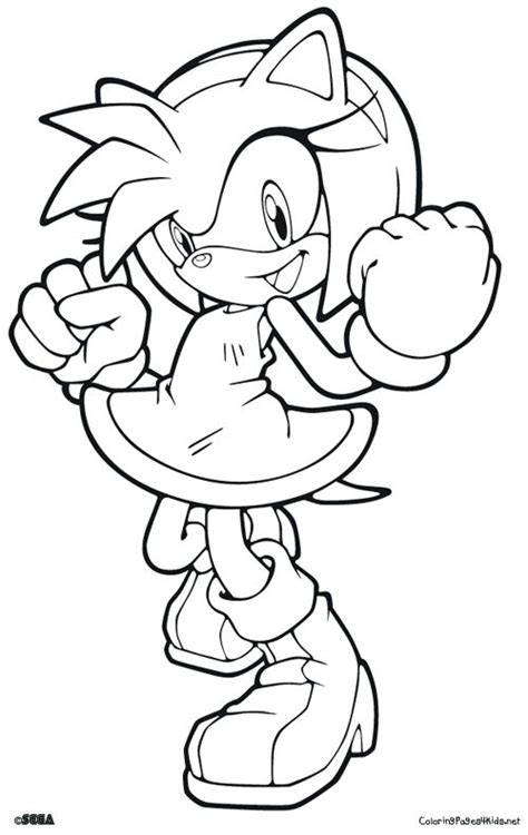 All rights belong to their respective owners. happy printable sonic coloring pages | Páginas para colorear
