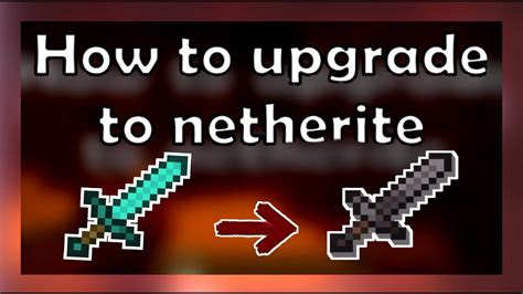 How To Upgrade Tools And Armor To Netherite Basics To Minecraft Bedrock Edition Youtube