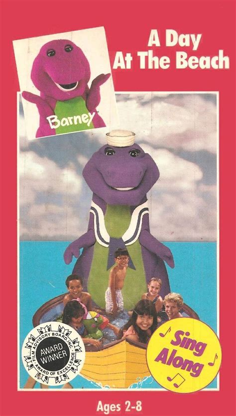 Barney A Day At The Beach Vhs 1992 Vhs And Dvd Credits Wiki Fandom