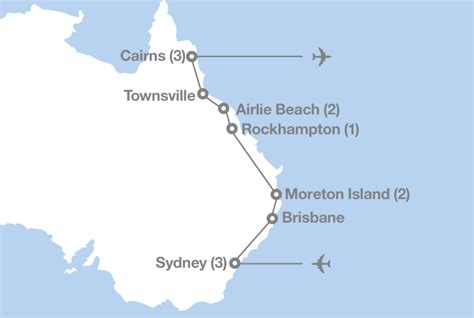 Sydney To The Great Barrier Reef The Adventure Tours And Travels