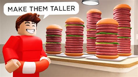 Roblox Burger Game Youtube