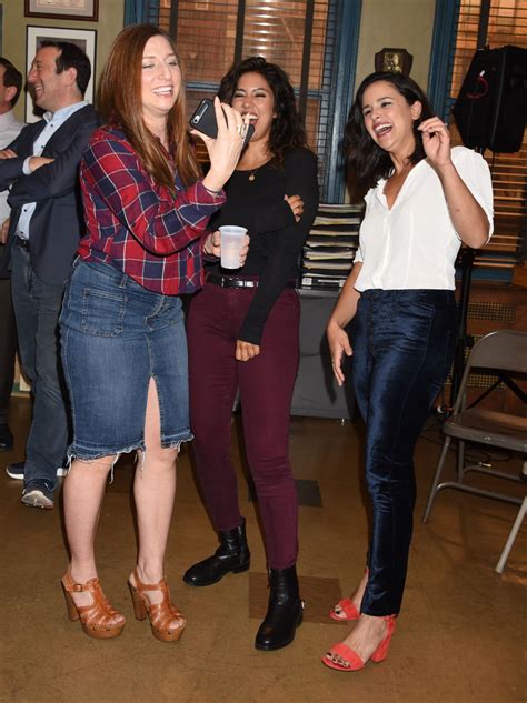 Chelsea Peretti Brooklyn Nine Nine 99th Episode Celebration In La