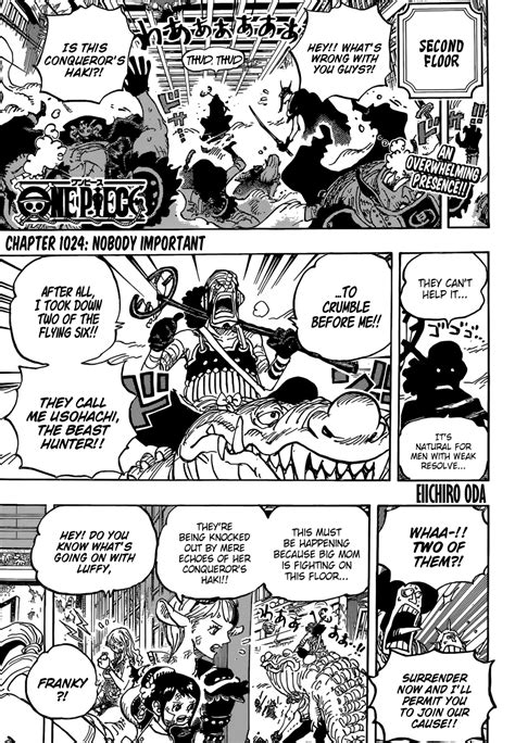 One Piece Chapter 1024 | TCB Scans
