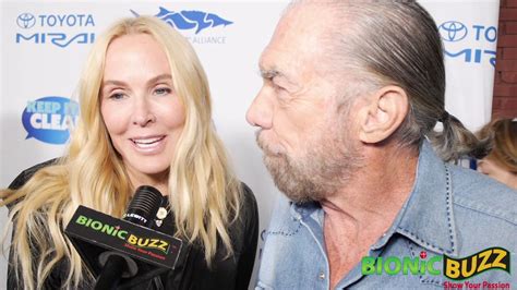 Eloise Broady Dejoria And John Paul Dejoria Interview At The Keep It Clean Live Comedy Benefit