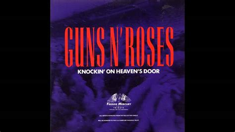 Guns N Roses Knockin On Heaven S Door Live At Wembley Freddie Mercury Tribute Concert