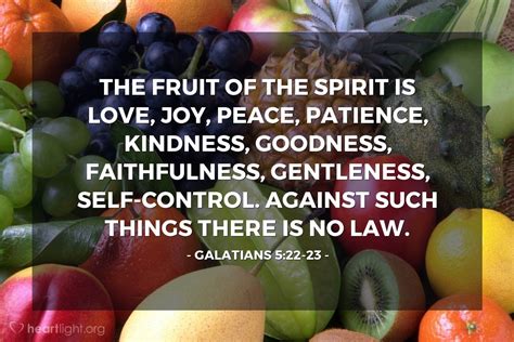 Galatians 522 23 — Todays Verse For Monday March 19 2018