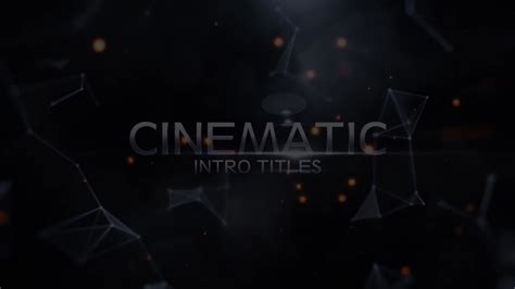 Cinematic Intro Titles After Effects Templates 11286629