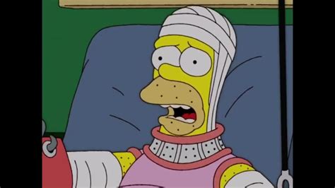 The Simpsons Homer Wakes Up From The Coma Youtube