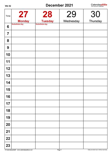 Weekly Calendar 2022 Uk Free Printable Templates For Excel