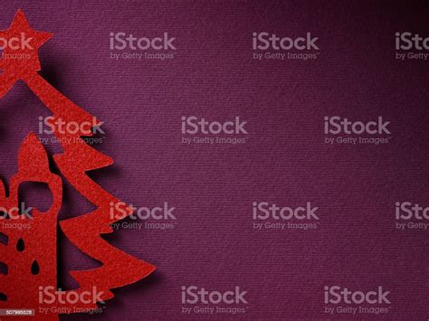 Christmas Paper Background Texture Papercraft Theme Stock Photo