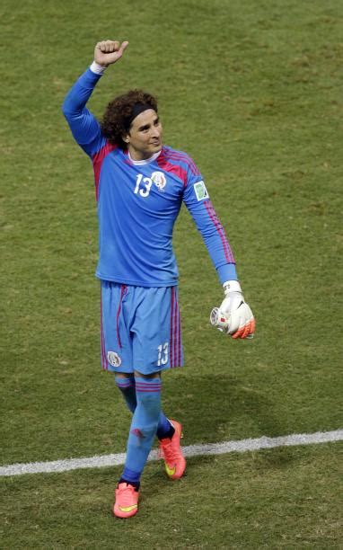Mexico S Goalkeeper Guillermo Ochoa Smiles After The Group A World Cup Soccer Match Between