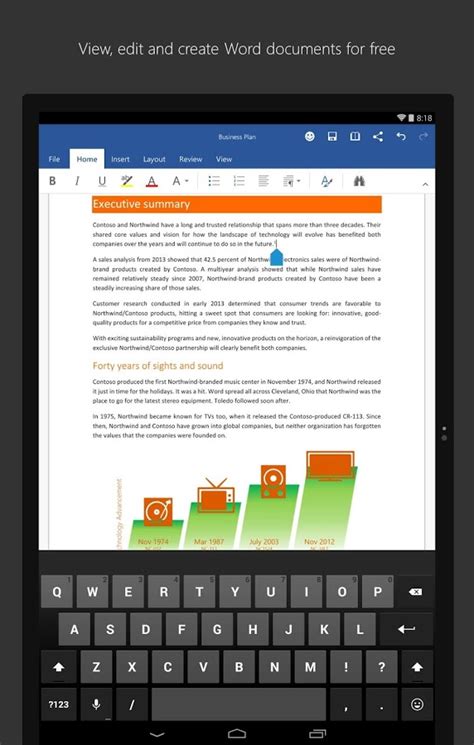 Microsoft Word For Tablet Apk Thing Android Apps Free Download