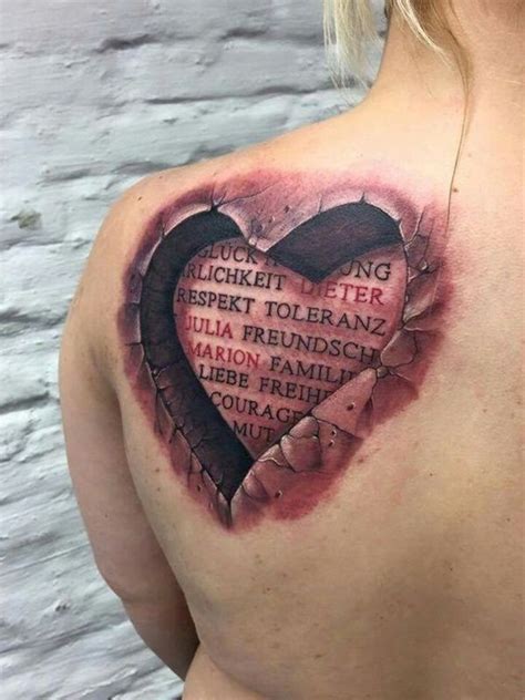 Amazing 33 Incredible Heart Tattoo Design Just For You Klambeni